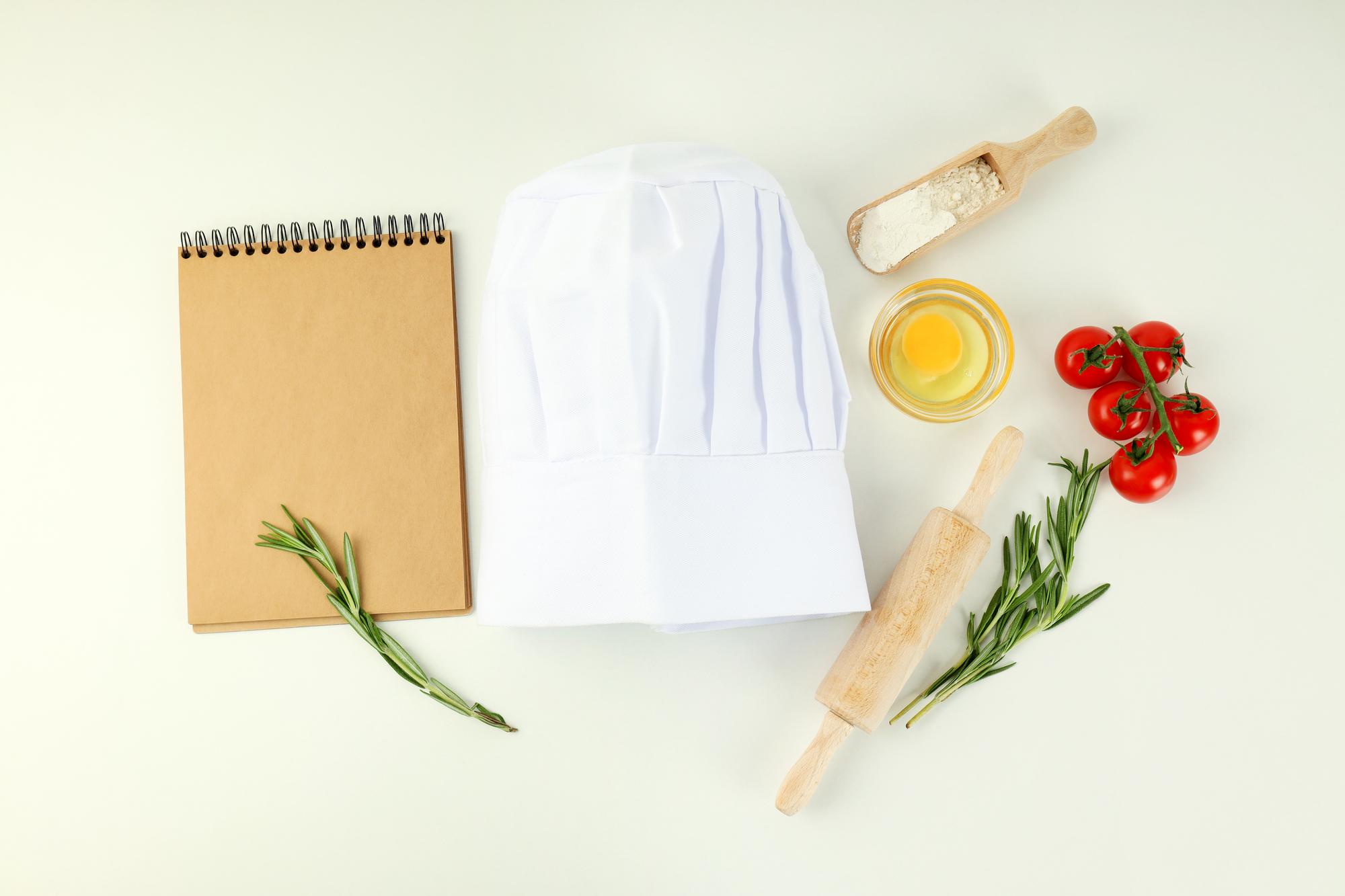 Set di ricette stampate e accesso al corso